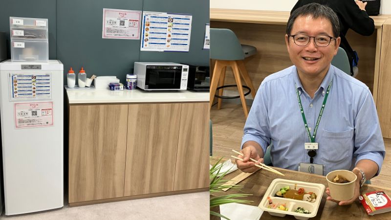パンも、おかずも、おやつも。オフィス移転を機に始めた、社員にやさしい新しい食のかたち。【出光保険サービス株式会社】