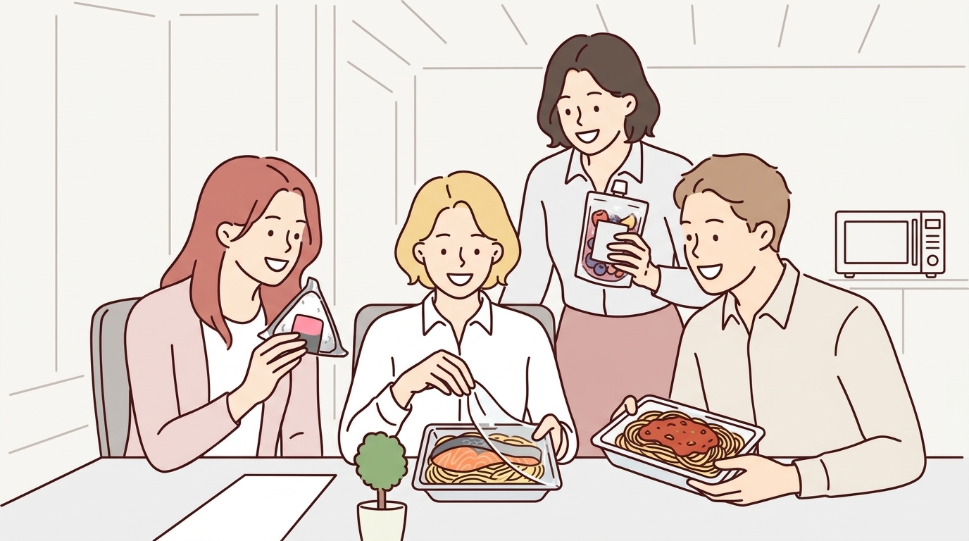 オフィスに「冷凍食品・冷凍弁当」という選択肢を！企業と従業員を豊かにする食の福利厚生のすすめ