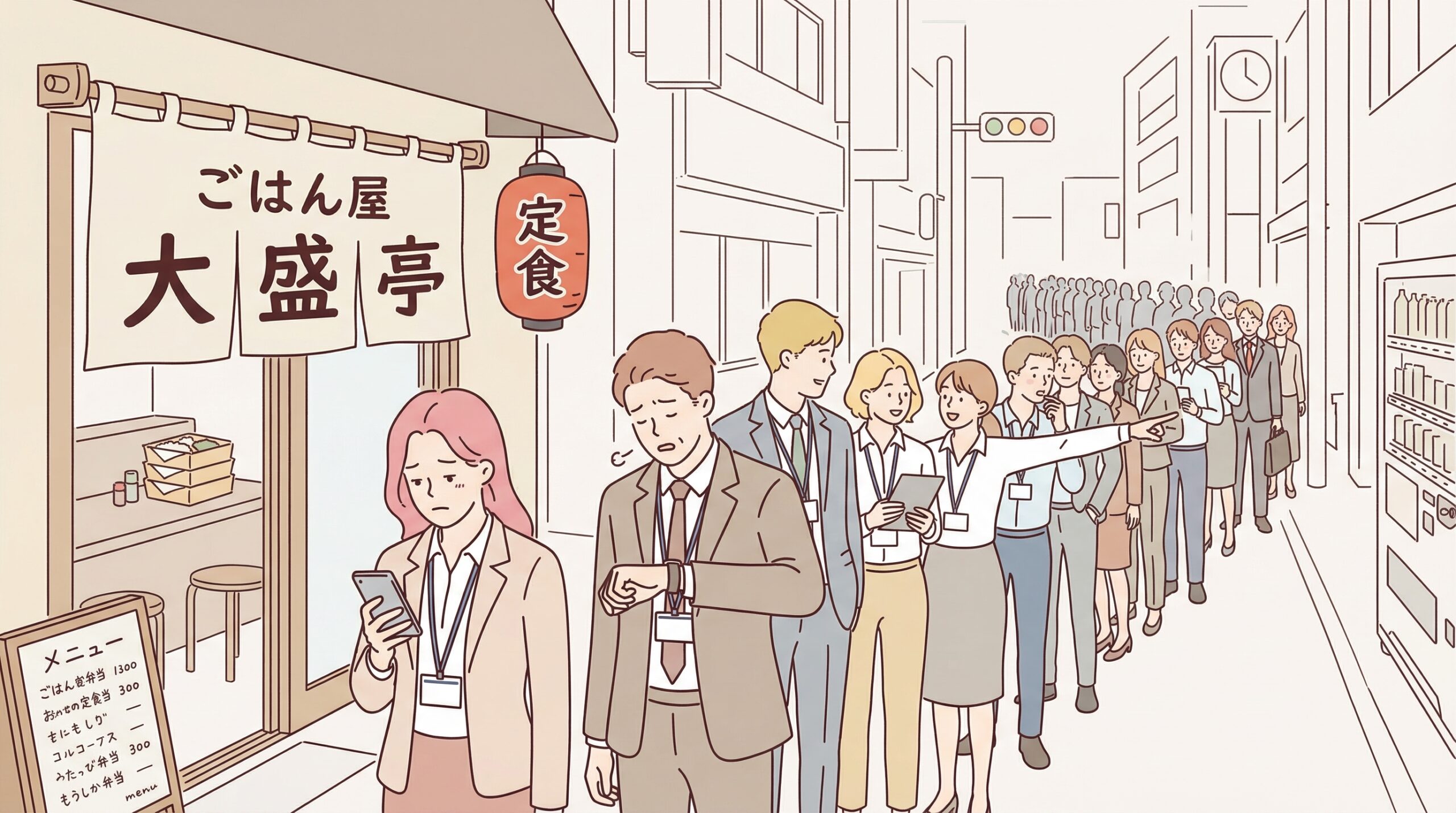 オフィス街の「ランチ難民」対策6選｜原因から導く、従業員満足度を高める解決策とは？