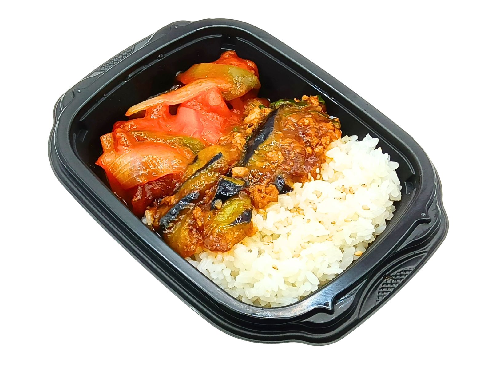 酢豚と麻婆茄子弁当