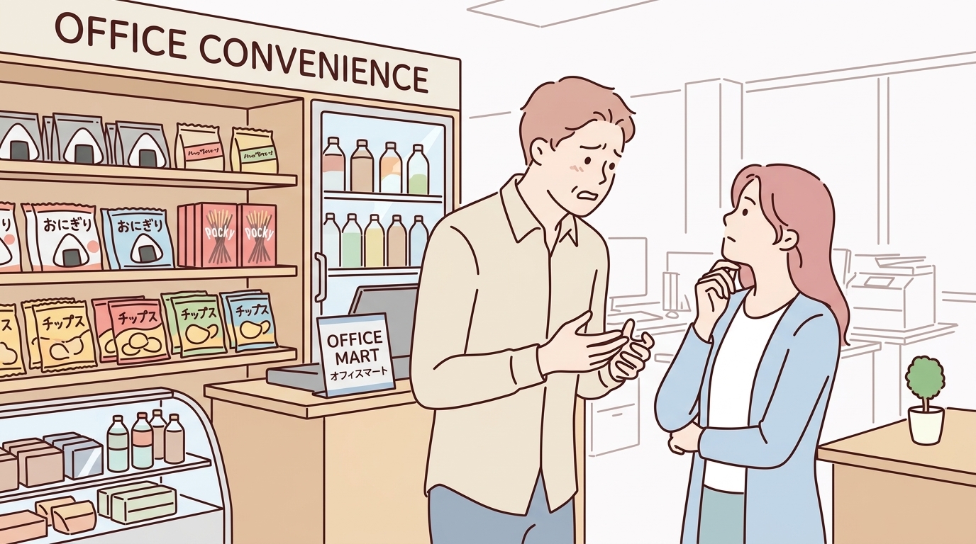 オフィスコンビニに飽きたと言われたら？利用率を回復させる5つの対策