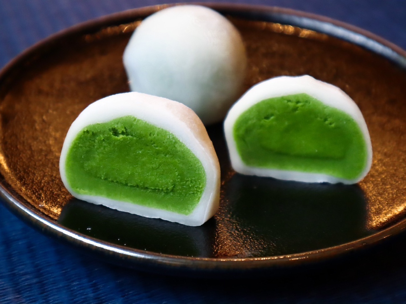 有機の抹茶だいふく