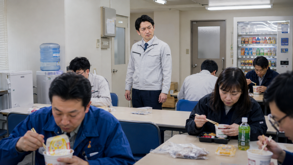 昼食の課題を感じている製造業の社長