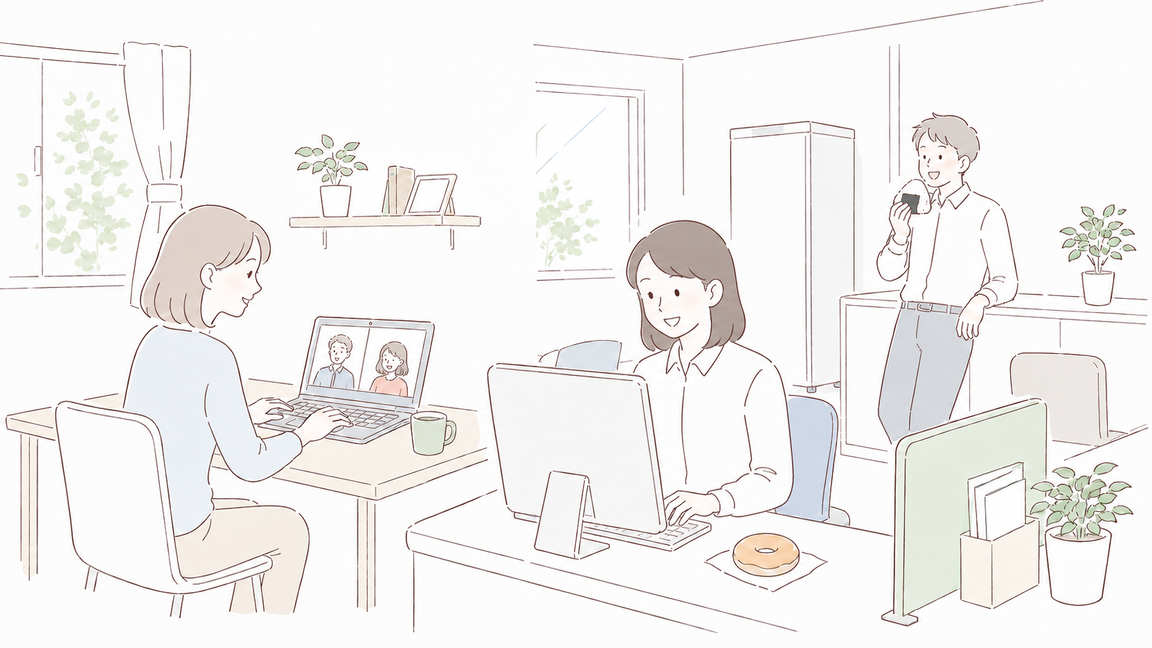 テレワークでも社食は成り立つ？ハイブリッドワーク時代の食の福利厚生